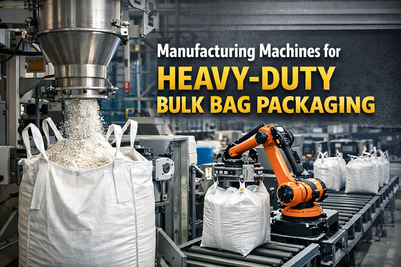 Manufacturing Machines for Heavy-Duty Bulk Bag Packaging