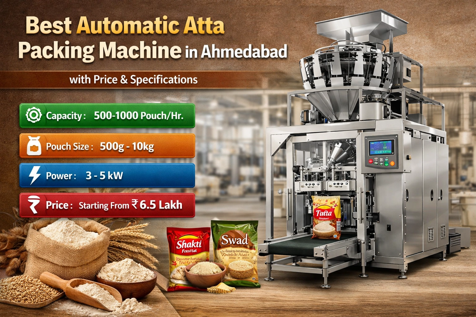 atta packing machine