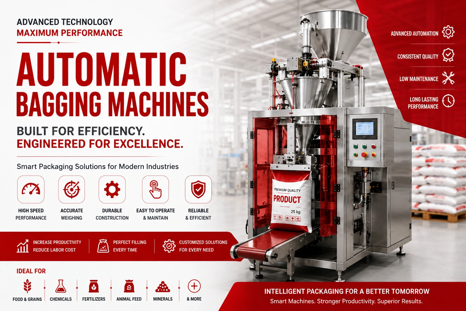Automatic Bagging Machine Manufacturers in Delhi