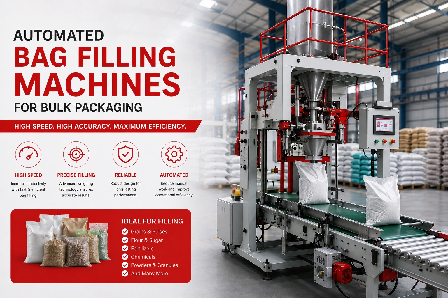 Automated Bag Filling Machines