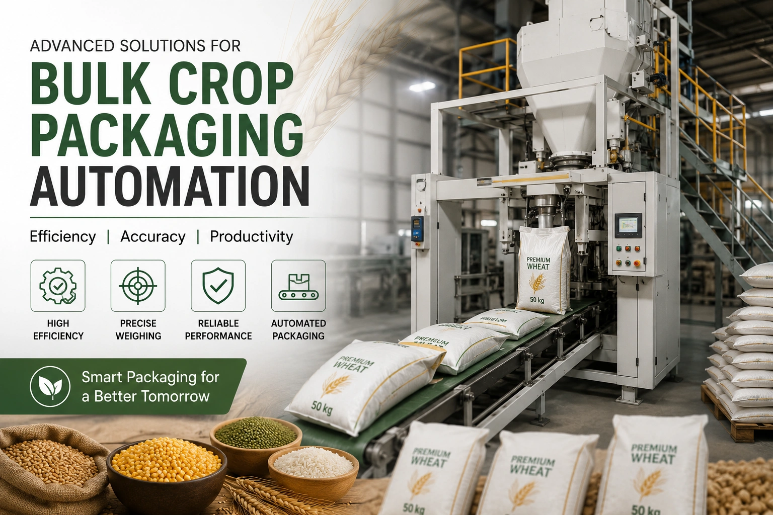 Bulk Crop Packaging Automation Supplier in Delhi