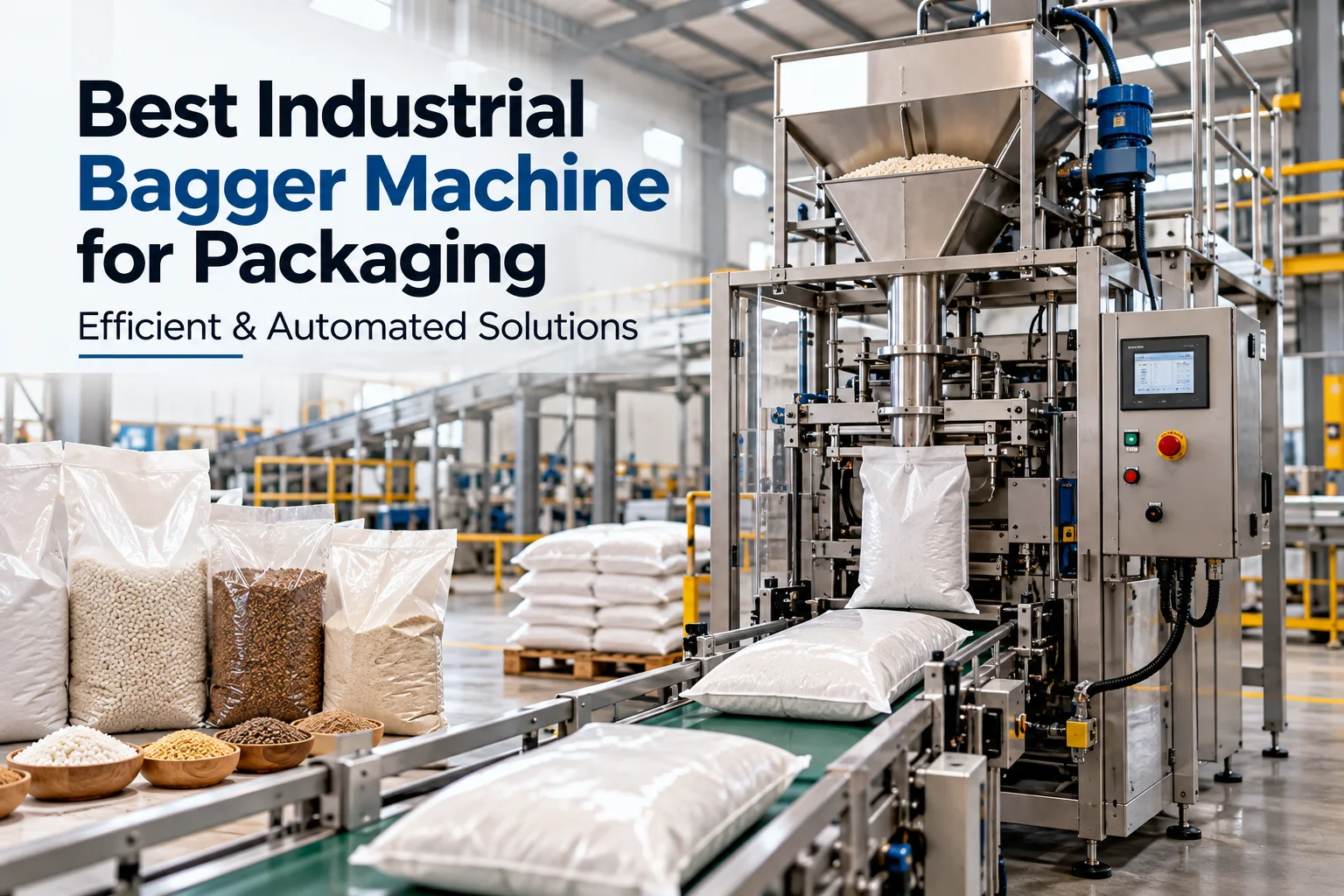 Industrial Bagger Machine for Packaging